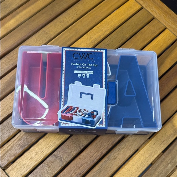 Red and Blue Snack Box - Picture 1 of 3